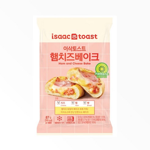 이삭토스트 햄치즈 베이크 87g x 10개
