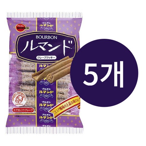 부르봉 루만도 쿠키 12개입 x, 5개
