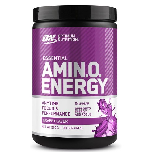 ON아미노에너지 포도 맛 270g EAA 필수 아미노산 보충제 옵티멈 뉴트리션 Optimum Nutrition