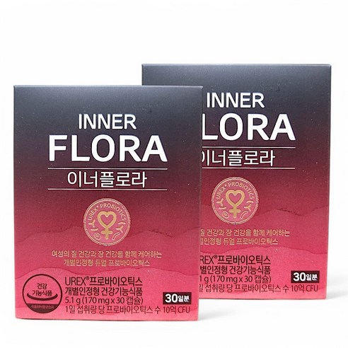 뉴오리진 이너플로라 프로바이오틱스 이너풀로라 이너플로러 질유산균 유산균 이너클로라 효능 1개