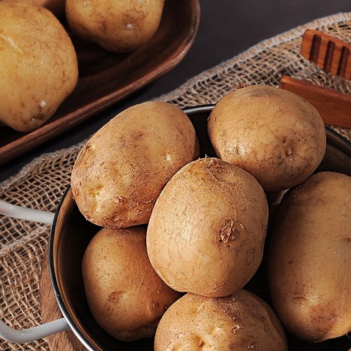 늘찬 25년 햇 감자 포슬포슬 수미감자 당일선별방송, 햇 감자 10kg (특/대/찜/반찬), 1개