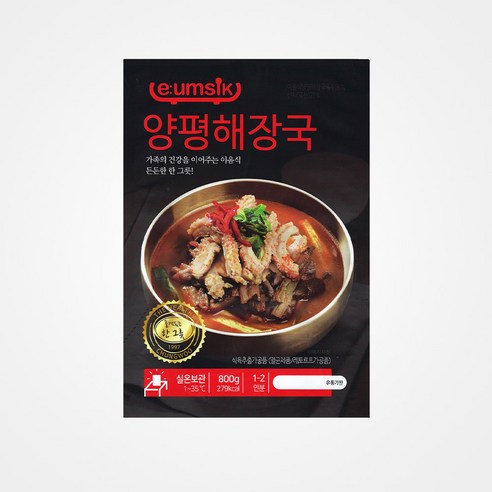 실온제품 이음식 양평해장국 800g, 800g, 5개