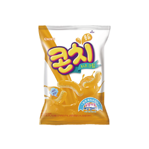 크라운 콘치 크림치즈 과자