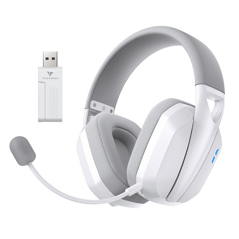 벤트론스 무선 게이밍 헤드셋 2.4G C타입 7.1가상채널 PC PS 게임 블루투스
