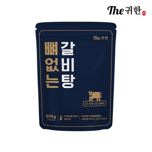 더 귀한 뼈없는 갈비탕 900g, 900g, 3개