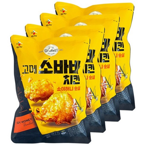 고메 소바바 치킨 소이허니 순살 375G