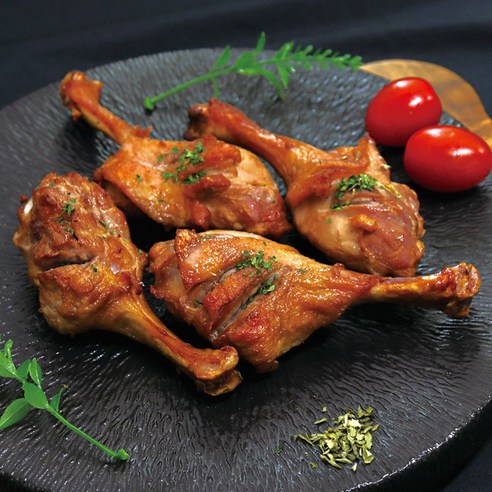 바삭한 훈제오리 오리다리 베이징덕 구이, 1개, 1kg