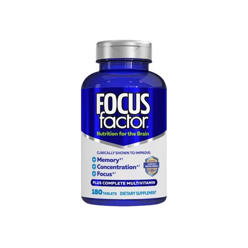 Focus Factor (캐나다 직송) 포커스팩터 두뇌건강 집중력 향상 FOCUS factor