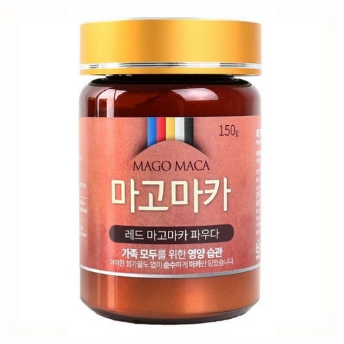 마고마카 여성용 레드 마고마카 파우다 150g, 1개, 150g
