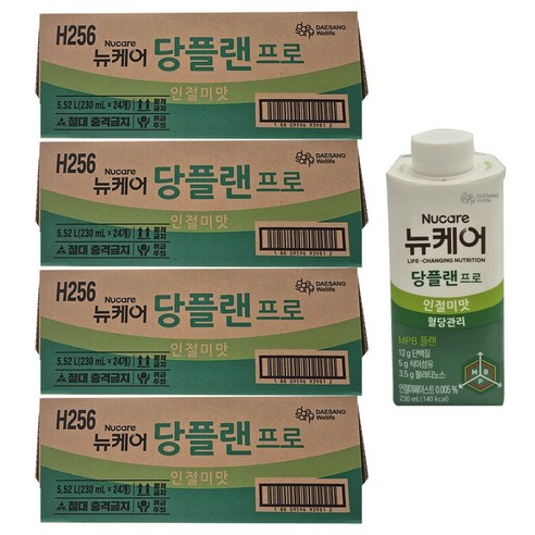 뉴케어 당플랜 프로 인절미맛 230ml 96팩bl, 200ml