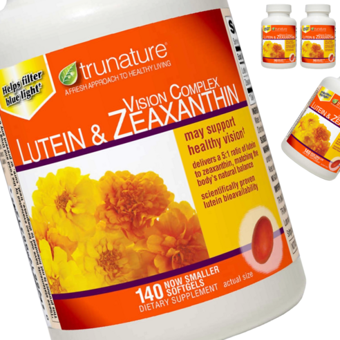 트루네이처 비젼 콤플렉스 루테인 지아잔틴 소프트젤 (trunature Vision Complex Lutein Zeaxanthin Softgels)