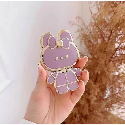 토끼 회전형 접이식 그립톡