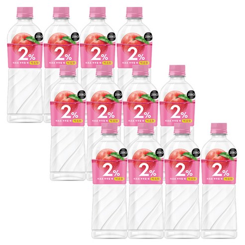 롯데칠성 이프로 제로 복숭아 PET, 12개, 500ml