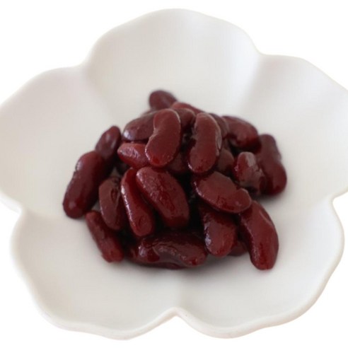 여우마을 수제반찬 달콤담백 양대콩조림 강낭콩조림, 1kg, 4개