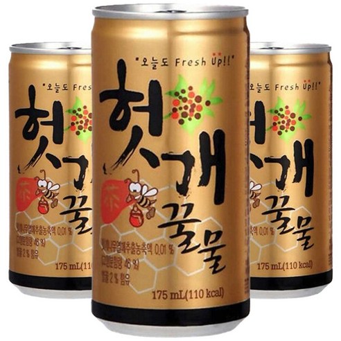 일화-헛개꿀물175ml(30캔) x2