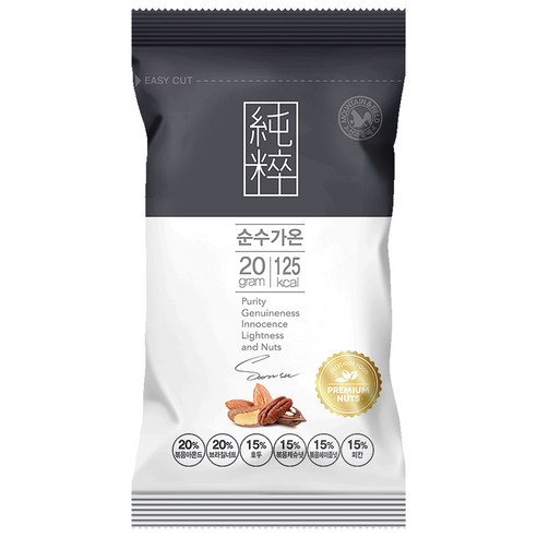 산과들에 순수가온 하루견과, 20g, 110개