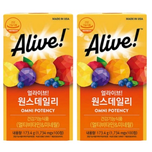 얼라이브 원스 데일리 멀티비타민
