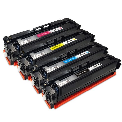 모노테크 HP CF400A CF400X 호환토너 세트