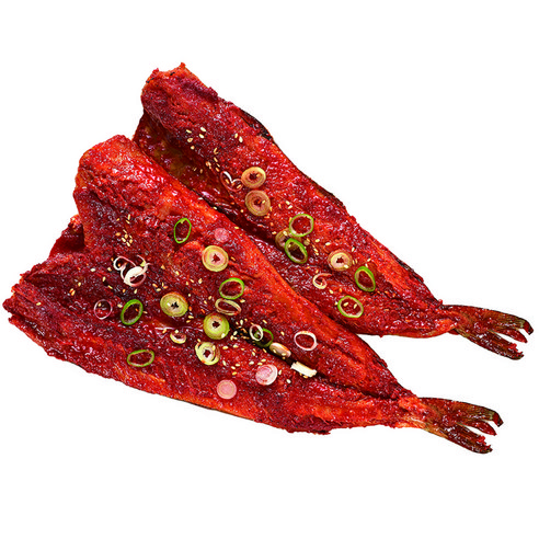 [맛해찬] 황금바람 수제비법 코다리 양념구이 한팩당 두마리 양념명장의 맛!, 3개, 480g