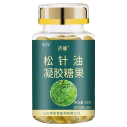 솔잎증류농축액 장백산 송침유 솔잎추출물 100캡슐 75g 적송유