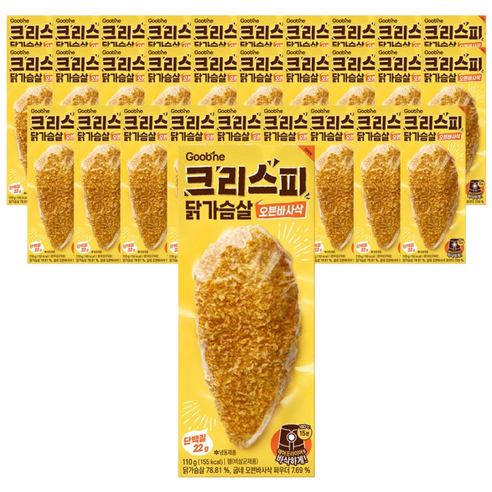 굽네 크리스피 닭가슴살 오븐바사삭 110g