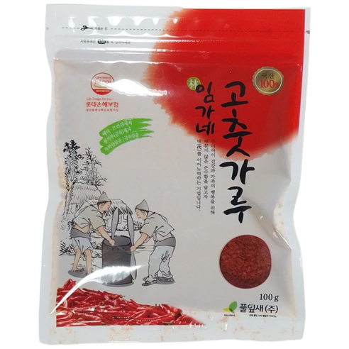 임가네 고춧가루(국산) 100g, 1개, 100g, 굵은가루