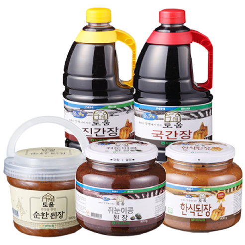 지평농협 국내산 토움 한식 진간장 900ml 1.8L