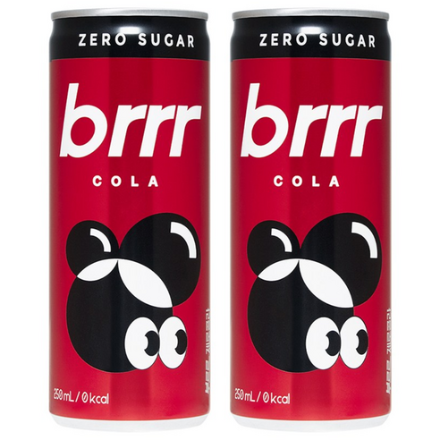 부르르 제로콜라, 250ml, 12개