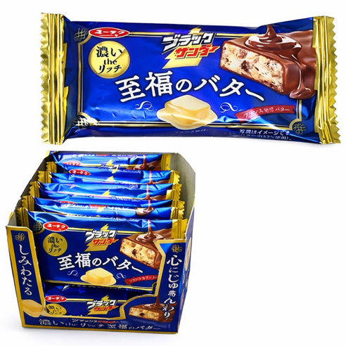 블랙썬더 싱글바 버터, 360개, 22g