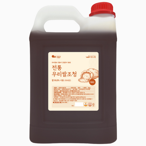 국내산 우리쌀 조청 5kg, 5kg, 1개