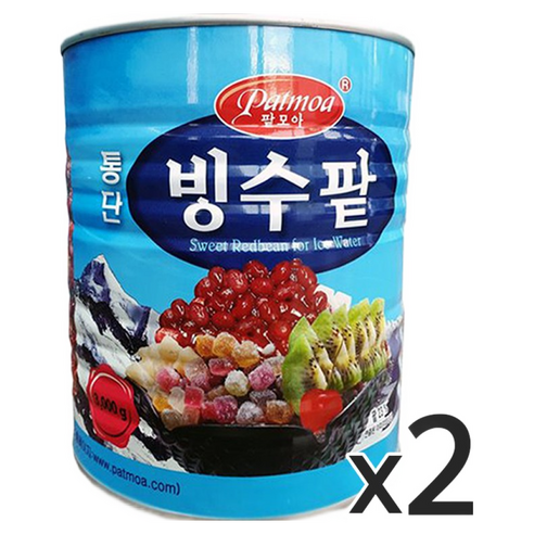팥모아 빙수팥 골드, 3kg, 6개