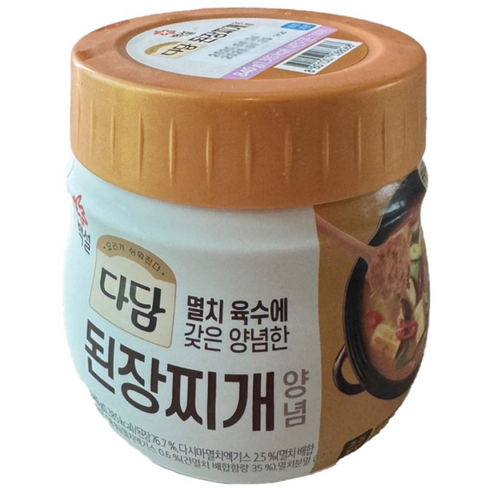 (냉장)cj제일제당 다담된장찌개전용840g