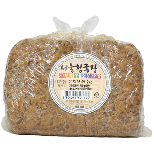 서울청국장(수입콩,국내제조)