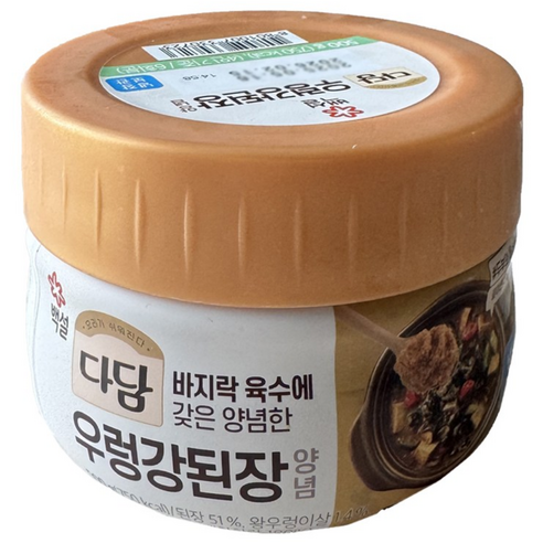 cj제일제당(주) 다담 우렁강된장양념