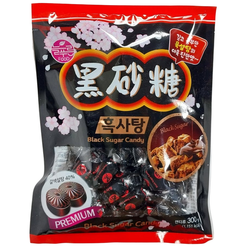 늘푸른식품 흑사탕 300g x 5개 [무료배송], 5개, 300g