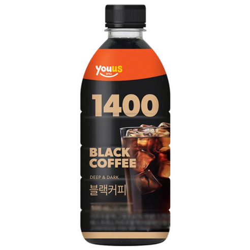 유어스 1400 블랙커피 500ml x 10개, 10개, 500ml