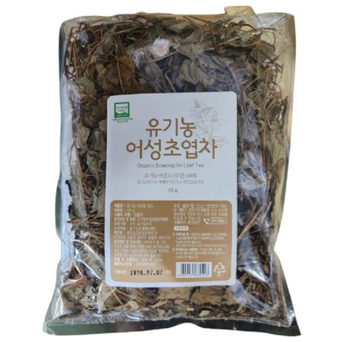 국산 유기농 어성초잎차 건초엽차, 1개, 1개입, 150g