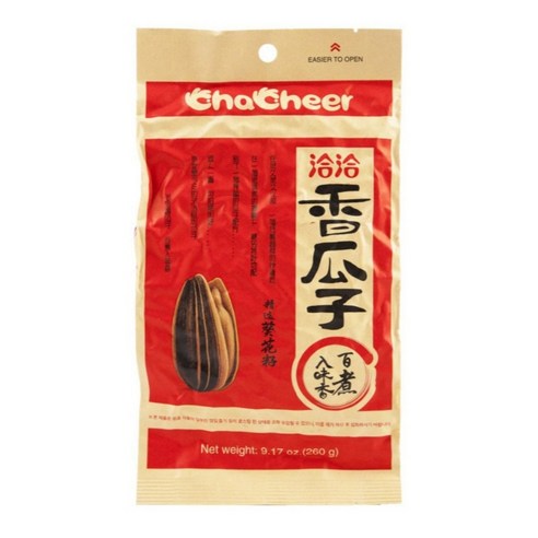 가가왕중국식품 챠챠 해바라기씨 오향맛, 260g, 1개