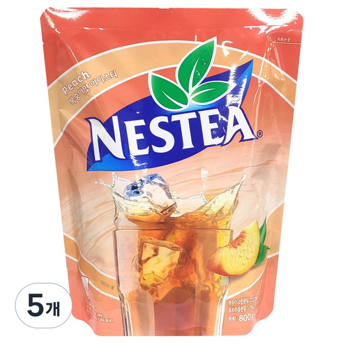 네스티 복숭아 아이스티 파우치