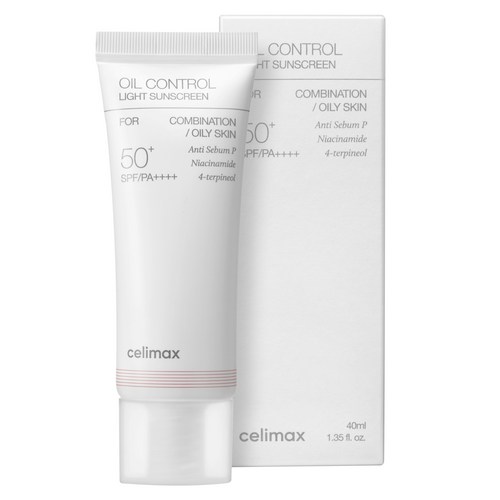 셀리맥스 오일 컨트롤 라이트 선크림 SPF50+ PA++++, 40ml, 1개