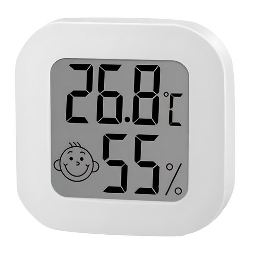 원이네 포켓 사이즈 온습도계, 혼합색상, 1개