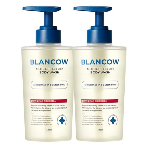 국내 유일 1회사용 피지 47%개선 BHA 여드름기능성 바디워시 모공트러블 각질개선 문제성피부 즉각보습, 2개, 500ml