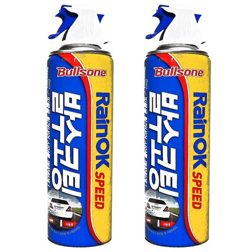 불스원 레인OK 스피드 발수코팅제, 380ml, 2개