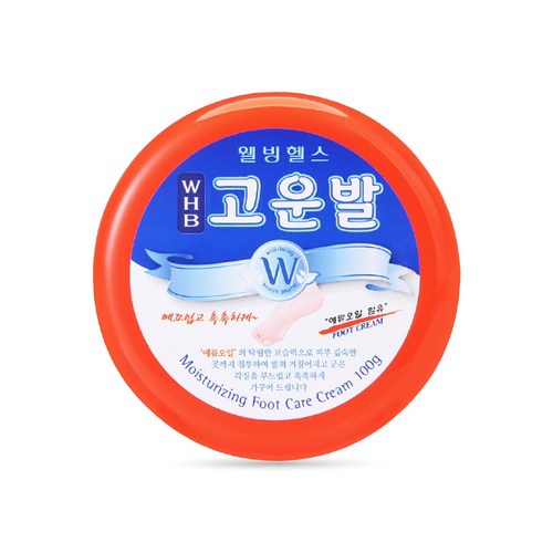 WHB 고운발 크림100g 약국전용 풋크림, 1개입, 4개