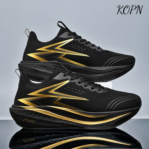 KOPN 러닝화 큰 사이즈 비연 탄소판 마라톤 남녀 스피드 체측 훈련 운동화 러닝화