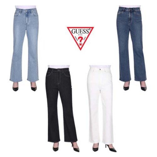 게스 여성 청바지/세미와이드핏