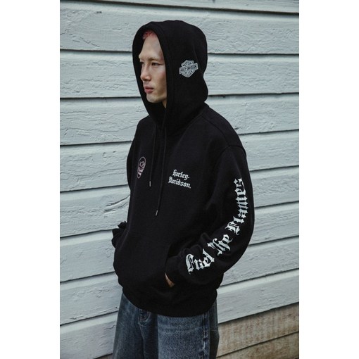 HARLEYDAVIDSON COLLECTIONS® OL 아메리칸 레전드 풀오버 후디블랙 HH15309302