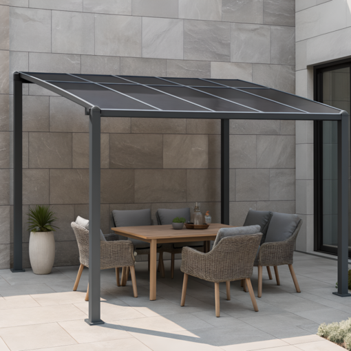 마르세드 프리미엄 특가 야외 조립식 파고라 마당 스카이 어닝 3x4 가제보 정자 원두막 테라스 썬룸