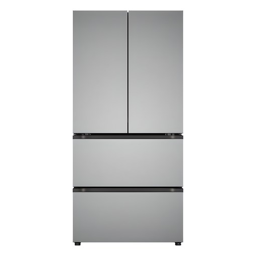 색상선택형 LG전자 오브제 505L 컨버터블 스탠드형 4도어 김치냉장고 메탈 김치톡톡 방문설치