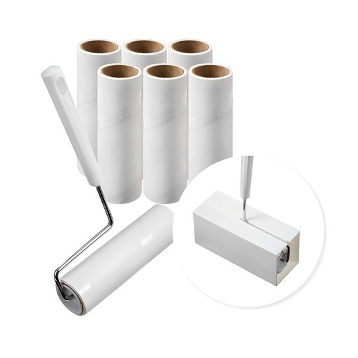 코멧 사선컷팅 테이프 클리너 핸들   거치대   리필 7개 (16cm x 12m)